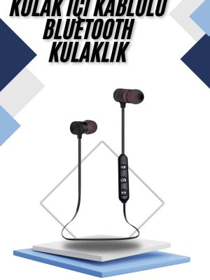 Kablolu Kulakiçi Bluetooth Kulaklık Mıknatıslı ANC Özellikli Yüksek Ses Kaliteli