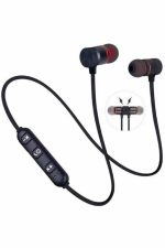 Bluetooth Bağlantılı Kablolu Mıknatıslı Sport Kulaklık - Görsel 3