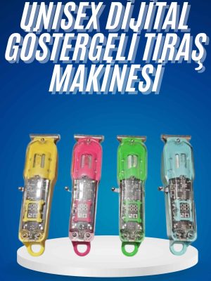 Tıraş Makinesi Unısex Güçlü Motor Kapasiteli Epilasyon Öncesi Kısaltma Makinesi