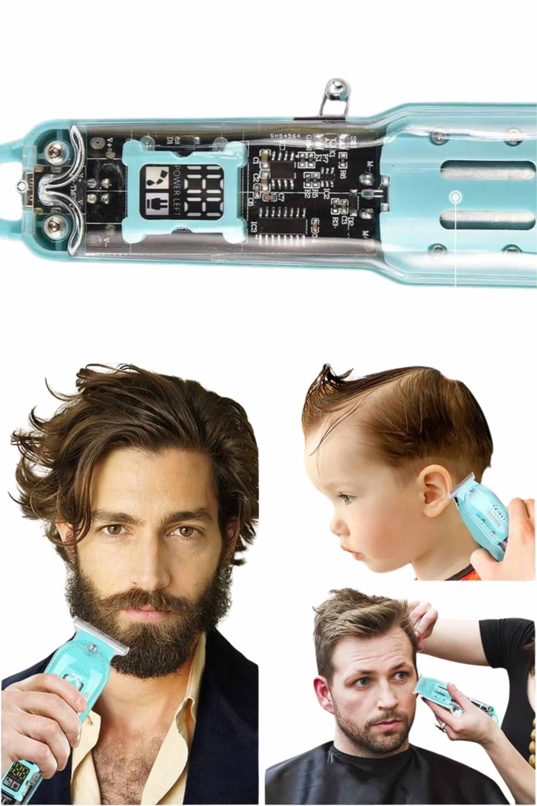 1215172_9-15-scaled-1.jpg Değiştirilebilir Taraklı Yeni Nesil Paslanmaz Çelik Tıraş Makinesi - Görsel 4