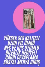 Genç Kızlara Özel Akıllı Saat 41 mm Çağrı Cevaplayabilen NFC ve GPS Uyumlu - Görsel 2