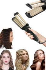 Profesyonel Seramik Kaplama Saç Şekillendirici Wag Maşa Isı Ayarlı - Görsel 4