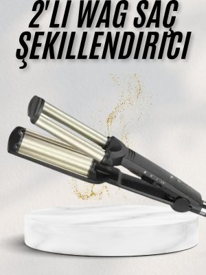 Saç Şekillendirici Wag Maşa Su Dalga Maşası Tüm Saç Tiplerine Uygun