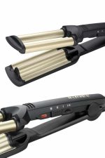 İkili Wag Maşa Saç Şekillendirici Seramik Kaplama Isı Ayarlı - Görsel 4