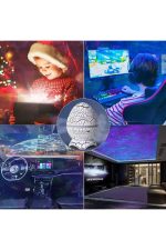 Bluetooth Hoparlör Dinozor Yumurtası Gece Masa Lambası Projektör - Görsel 4