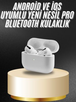 Beyaz Android ve İOS Uyumlu Yüksek Performanslı Uzun Pil Ömrü