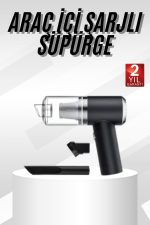 Yeni Nesil Mini Vakumlu Araç Süpürgesi El Süpürgesi Şarjlı