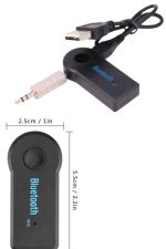 Bluetooth Araç Kiti Aux Çıkışlı  Telefon Müzik Alıcı Tüm Cihazlara Uyumlu - Görsel 4