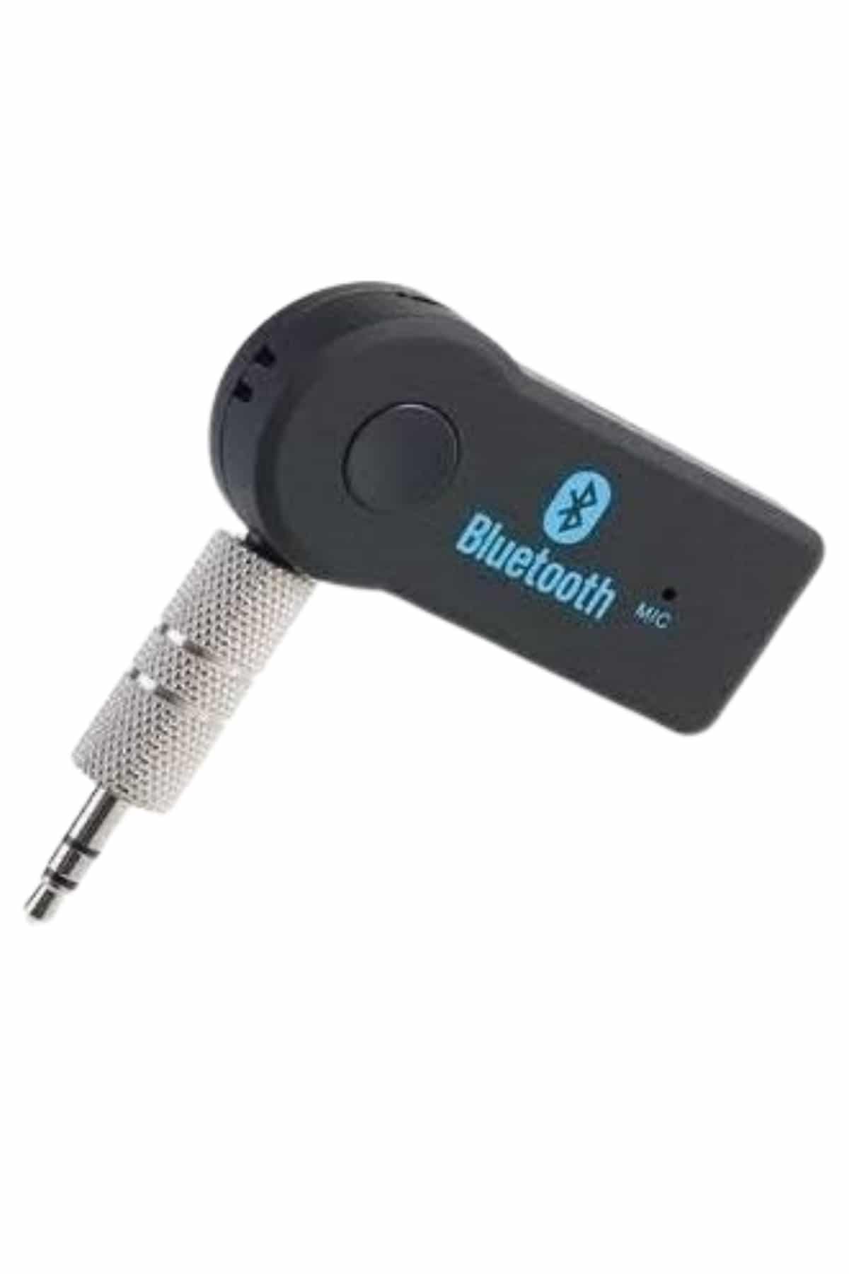 1215200_4-5.jpg Tüm Cihazlara Uyumlu Bluetooth Aux Araç Kiti Siyah - Görsel 4