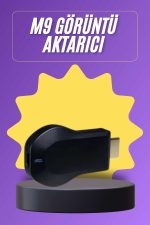 Kablosuz HDMI Wifi Görüntü Aktarıcı Tüm Cihazlara Uyumlu