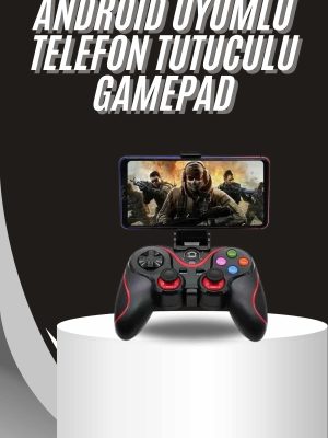 Kablosuz Oyun Kolu Bluetooth Joystick Gamepad Android Uyumlu