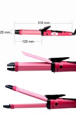 Saç Şekillendirici Düzleştirici ve Maşa Özellikli Şekillendirici Seramik Kaplama - Görsel 3