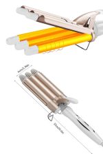 Wag Maşa Yeni Nesil Yüksek Isı Ayarlı Seramik Kaplama Saç Şekillendirici Doğal Bukle - Görsel 3