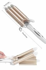 Saç Şekillendirici Wag Maşa Üçlü Yüksek Isı Ayarlı Seramik Kaplama - Görsel 3