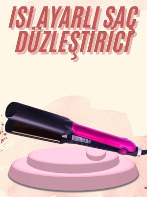 Saç Düzleştirici Seramik Kaplama Yüksek Isı Ayarlı Profesyonel 4 Kademeli 220 Decere