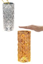 Masa ve Gece Lambası Şık ve Dayanıklı Sensörlü Şarjlı Kristal Lamba - Görsel 2