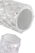 Masa ve Gece Lambası Şık ve Dayanıklı Sensörlü Şarjlı Kristal Lamba - Görsel 5