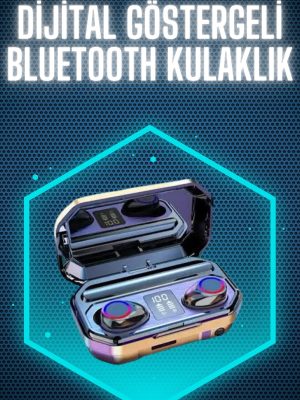 Bluetooth Kulaklık Android ve İOS Uyumlu ANC Özellikli Dijital Şarj Göstergeli