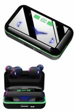 Extra Bass Kablosuz Kulaklık Işıklı Bluetooth Kulaklık Powerbank Özellikli - Görsel 4