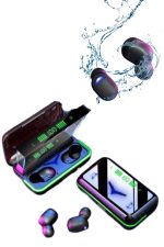 Extra Bass Kablosuz Kulaklık Işıklı Bluetooth Kulaklık Powerbank Özellikli - Görsel 2