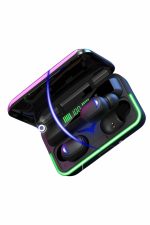 Extra Bass Kablosuz Kulaklık Işıklı Bluetooth Kulaklık Powerbank Özellikli - Görsel 3