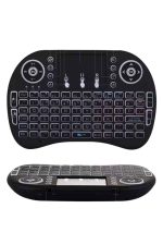 Kablosuz Türkçe Q Klavye RGB Işıklı Televizyon Ps3 Dokunmatik Mouse - Görsel 5