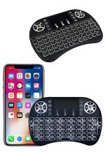 Mini Klavye Gaming Pc Playstation Ledli Mouse Rgb Mouse Bluetooth Usb - Görsel 5