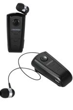 Makaralı Bluetooth Kulakiçi Yaka Kulaklığı Kablosuz Kulaklık - Görsel 3