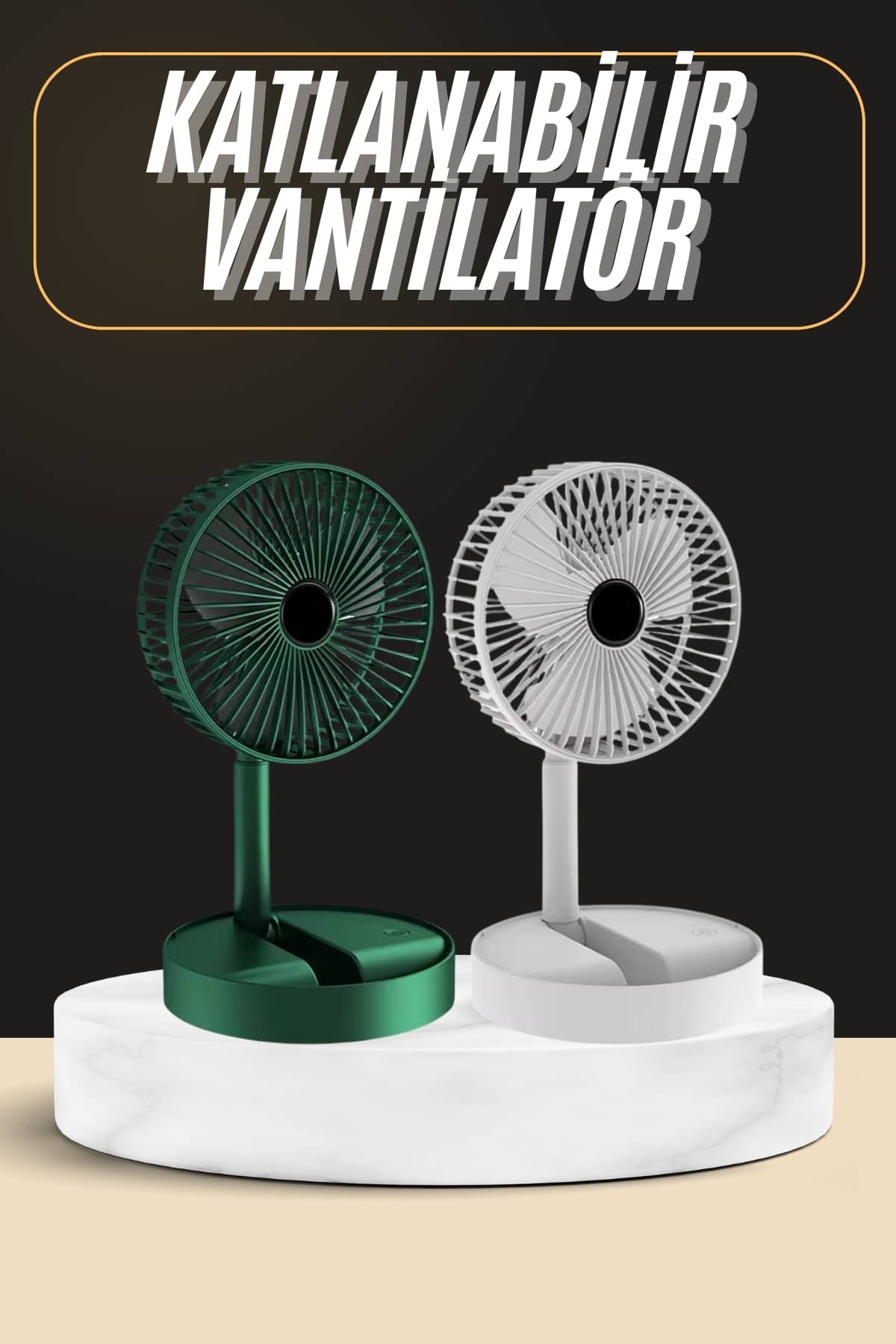 1215244_1-18.jpg Katlanabilir Usb Şarjlı Masaüstü Soğutucu Mini Fan Telefon Tutucu - Görsel 1