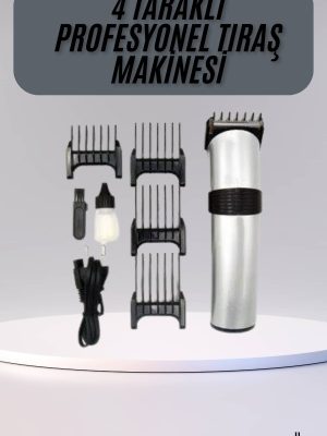 Hassas Ciltlere Özel Saç Sakal ve Vücut Kuaför Tipi Şarjlı Tıraş Makinesi
