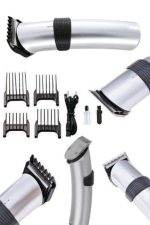 Hassas Ciltlere Özel Saç Sakal ve Vücut Kuaför Tipi Şarjlı Tıraş Makinesi - Görsel 5