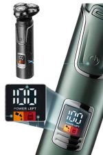 Yüksek Performanslı 3 Başlıklı Profesyonel Şarjlı Islak ve Kuru Kullanıma Uygun - Görsel 4