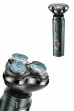 Dijital Göstergeli 3 Başlıklı Tıraş Makinesi Islak Kuru Lazer Öncesi Günlük - Görsel 2