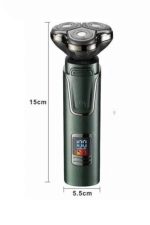 Dijital Göstergeli 3 Başlıklı Tıraş Makinesi Islak Kuru Lazer Öncesi Günlük - Görsel 4