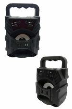 Işıklı Bluetooth Hoparlör Ses Bombası Taşınabilir Yüksek Ses Kaliteli Radyo Özelliği - Görsel 4