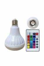 Lamba Hoparlör Ampül Görünümlü Renk Değiştirebilen Android ve İOS Uyumlu - Görsel 2