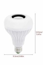 Lamba Hoparlör Ampül Görünümlü Renk Değiştirebilen Android ve İOS Uyumlu - Görsel 5