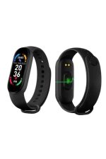 M6 Akıllı Bileklik Siyah Adımsayar Spor Takibi Android ve İOS Uyumlu - Görsel 2