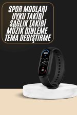 Akıllı Bileklik Android ve İOS Uyumlu Bildirim ve Çağrı Görme Spor Takibi - Görsel 2