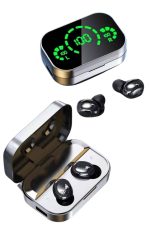 Yeni Nesil Bluetooth Kulaklık Çağrı Cevaplayabilen Dijital Göstergeli Powerbankli - Görsel 4