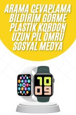 Akıllı Saat Uyku ve Sağlık Takibi Arama Cevaplama 44 MM Amoled Ekran - Görsel 2