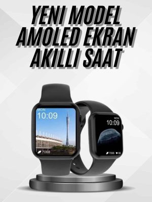 Akıllı Saat Çok Fonksiyonlu Uyku Takibi Adımsayar Nabız Ölçer Arama Cevaplayan