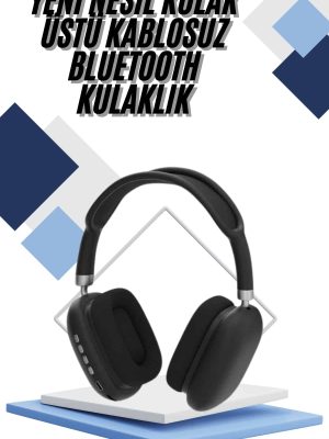 Yeni Nesil Bluetooth Kulaklık Kulak Üstü ANC Özelliği Yüksek Ses Kaliteli