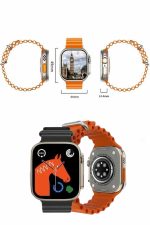 Yeni Nesil Bluetooth Bağlantılı Akıllı Saat Sosyal Medya Girişli Uyku Takibi - Görsel 3