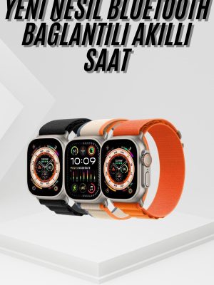 2025 Yeni Model Akıllı Saat Android ve İOS Uyumlu Çağrı Cevaplama