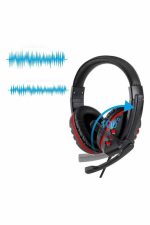 Oyuncu Kulaklığı Kulak Üstü Kablolu Gaming Kulaklık Mikrofonlu ANC Özelliği - Görsel 2