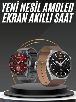 Çağrı Cevaplama Sesli Asistan Çoklu Dil Desteği 5.0 Bluetooth Akıllı Saat