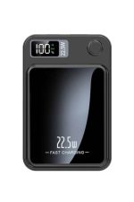 Taşınabilir Şarj Magsafe Powerbank 10.000 mAh Hızlı Şarj Led Göstergeli Kablosuz - Görsel 5