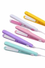 Seyahat Tipi Taşınabilir Saç Düzleştirici Saç Şekillendirici Yüksek Isı Ayarlı - Görsel 5