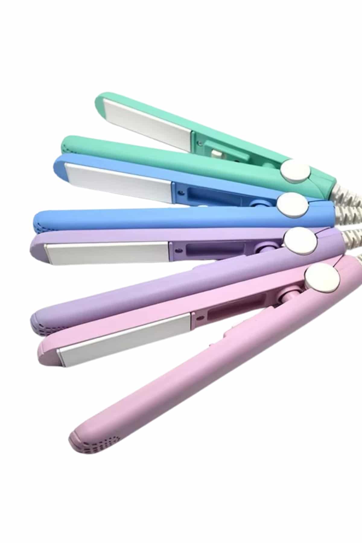 1215365_4-135.jpg Mini Düzleştirici Seramik Kaplama Seyahat Tipi Elektriklenme Karşıtı - Görsel 4